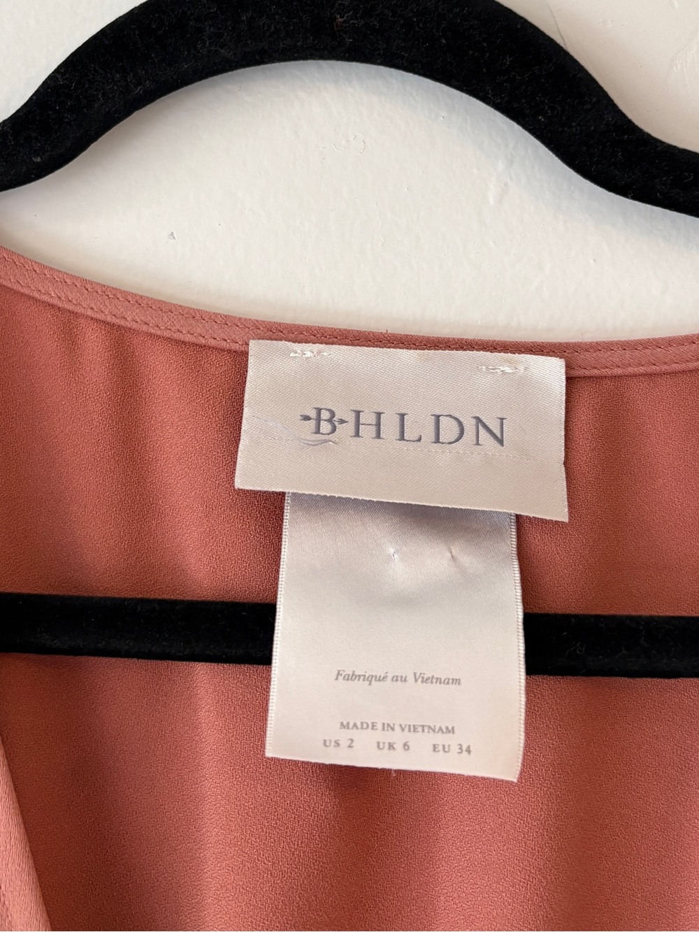 Anthropologie BHLDN Leila Satin Charmeuse Maxi Dress Size 2 In Dusty Rose - Picture 8 of 12